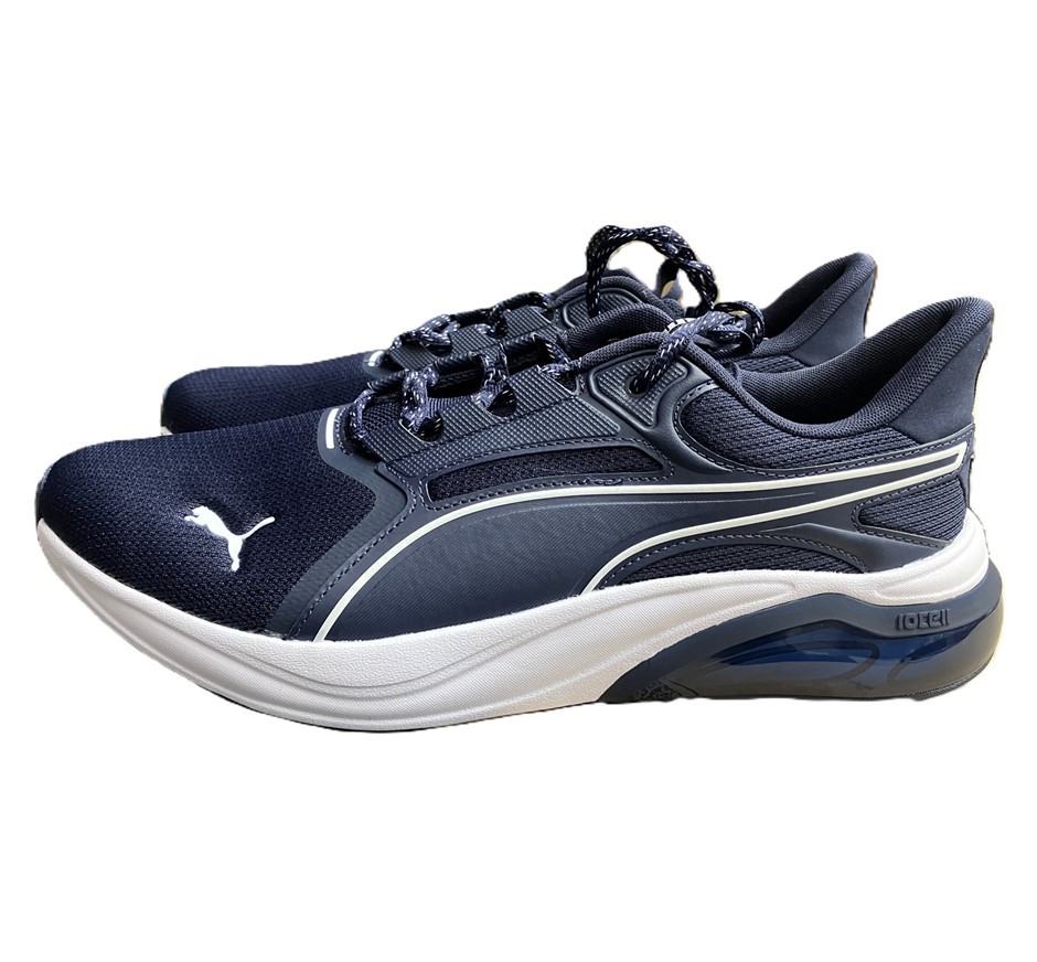 PUMA Men's Cell Thrill Dash Shoes, Size US12, Navy/White (05), 214667. Buy