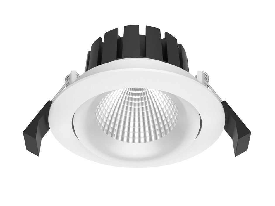 LED COB Gimbal Downlight - 10W - 82-88mm Cut Out - 4000K
