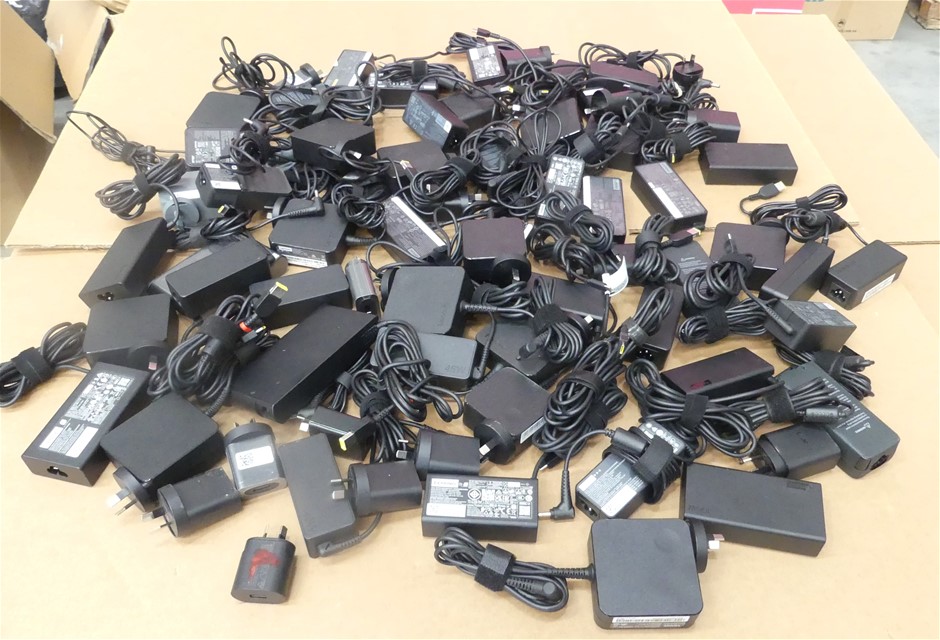 <b>Box of Assorted Model AC Power Adapters/ Power Cables Approximate includ