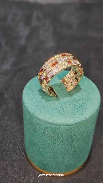 'Jewelzmerchants 18KGF/ITALY Rings,Free Gift $55