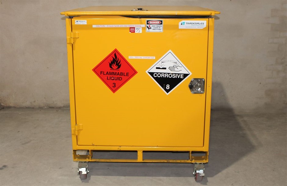 Mobile Dangerous Goods Flammable Storage Cabinet 