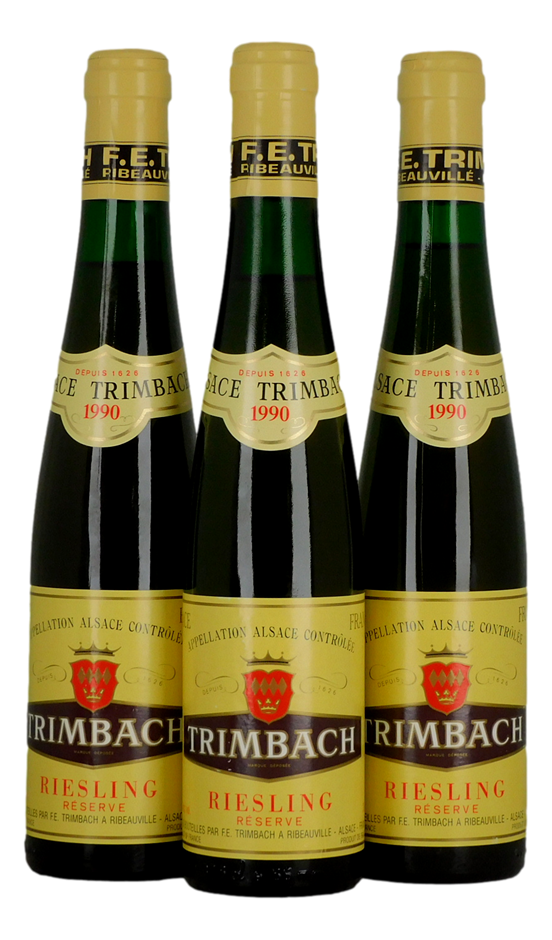 Trimbach Reserve Riesling 1990 (3x 375mL)