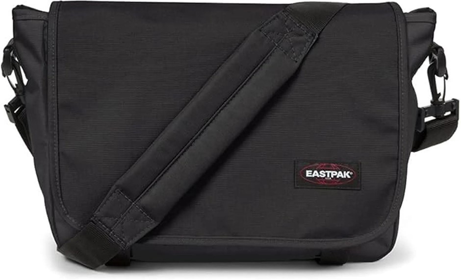 EASTPAK Unisex Jr Messenger Bag, Wide, Adjustable Shoulder Strap, 24 x 33 x