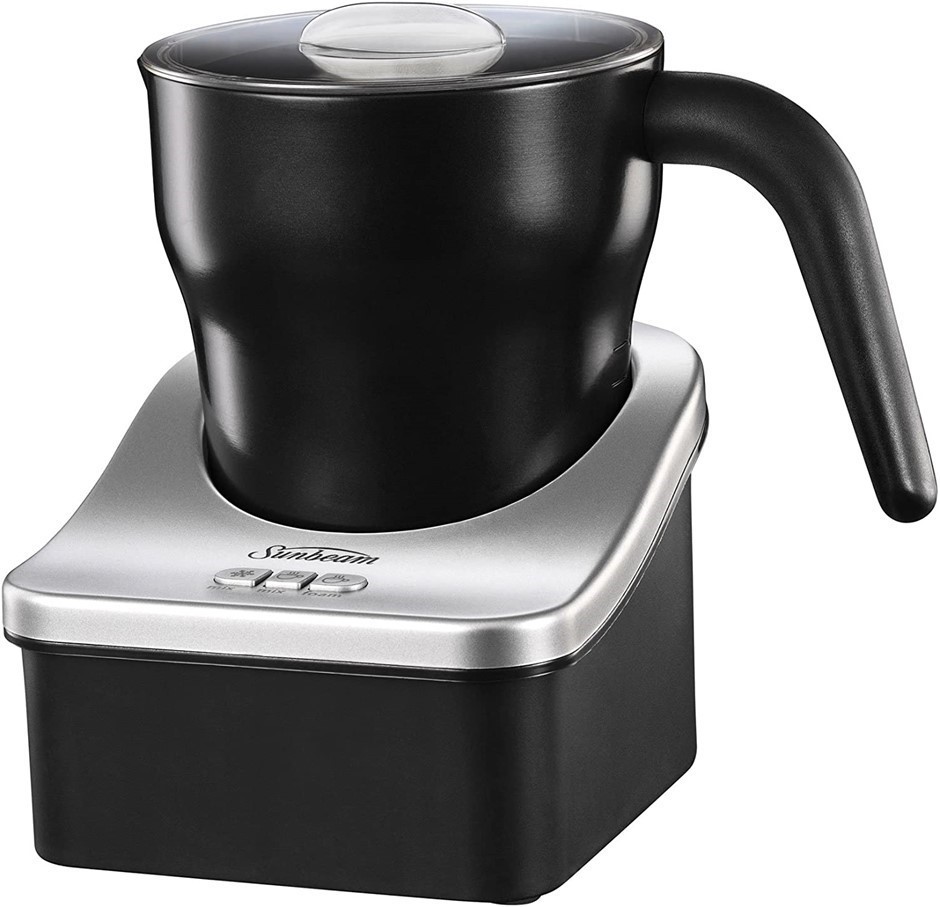 SUNBEAM CafÚ Creamy Automatic Milk Frother, 250mL Capacity, Model: EM0180,