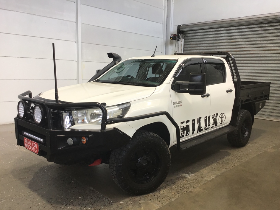 2018 Toyota Hilux 4x4 SR GUN126R T/Diesel Auto Crew Cab 