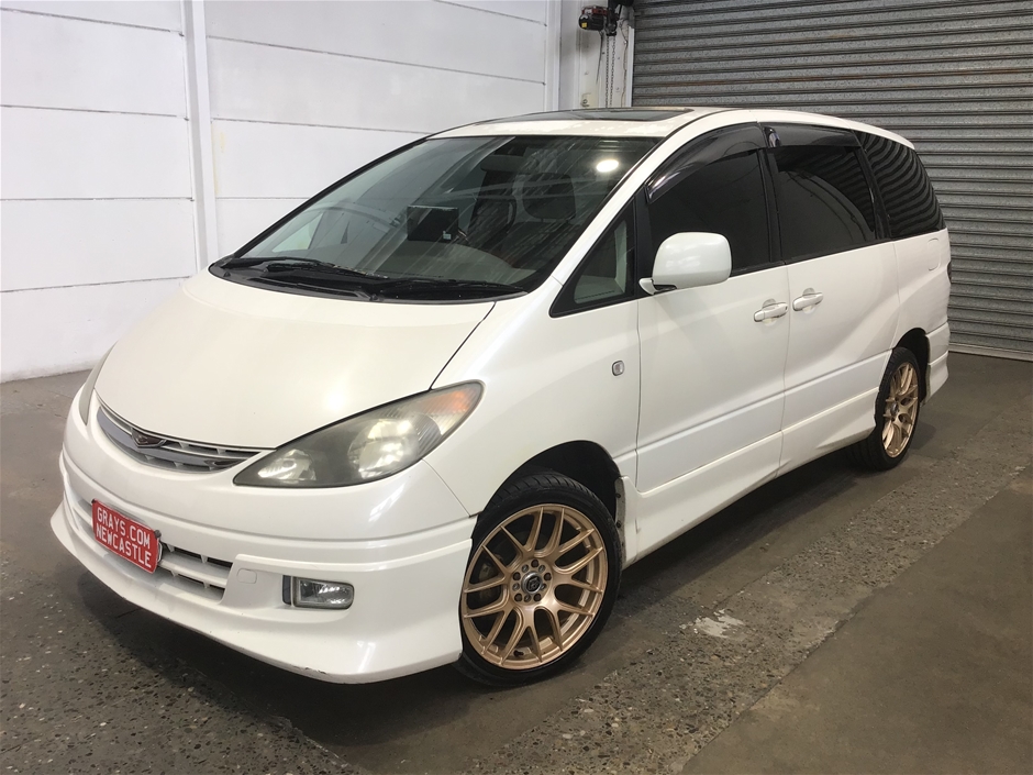 2002 TOYOTA ESTIMA. AERAS. INPORT Automatic 8 Seats Van
