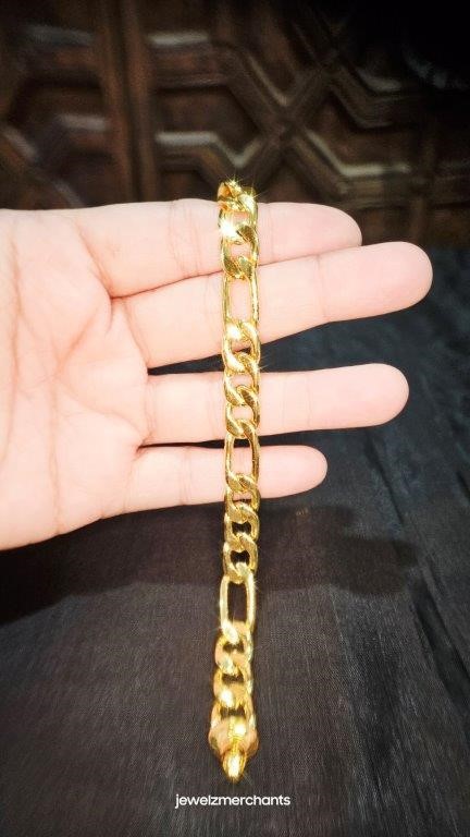 Jewelzmerchants'18KGold-filled/Italy Stamps Chains