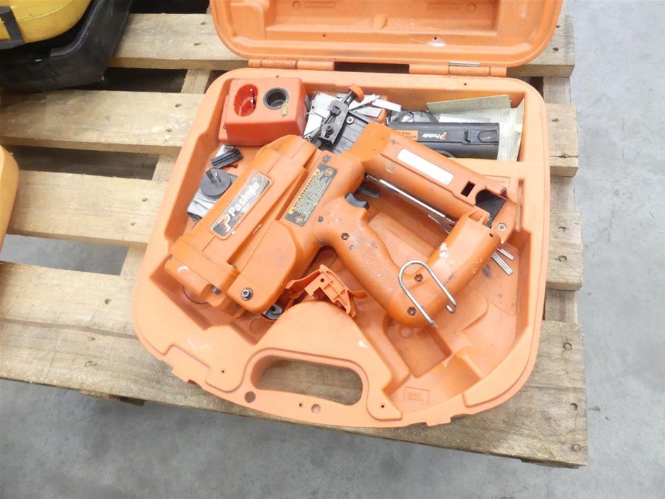 Paslode IM250 Mark2 Cordless Gas Straight Nailer with Poly Case Auction ...