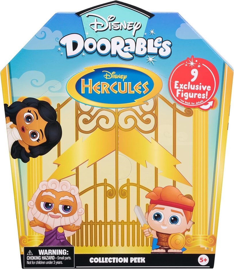 3 X DISNEY DOORABLES Hercules Collector Pack 44762