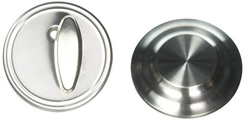 2 x SCHLAGE Dexter JD81 One Sided Deadbolts, Satin Stainless Steel.