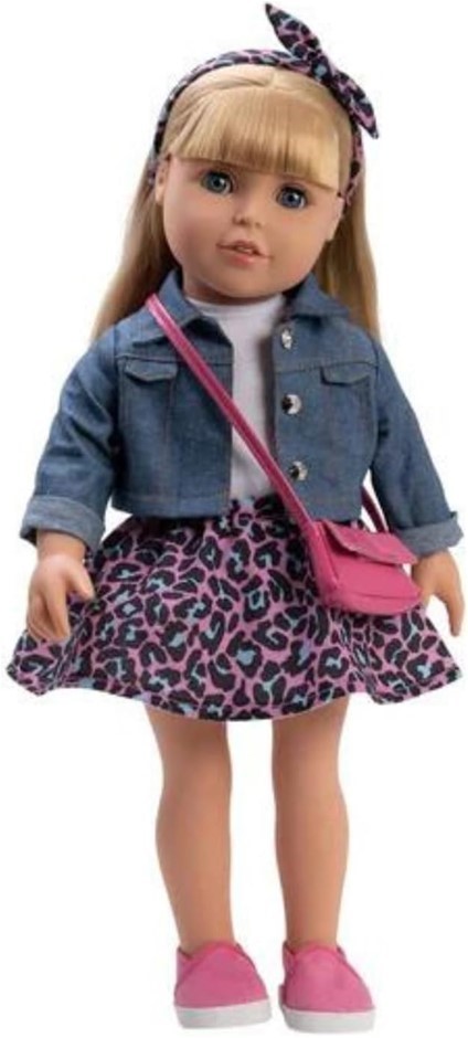 ADORA - Realistic 18-inch  Doll - "CHEETAH CLAIRE". Soft, Huggable Body. Mo
