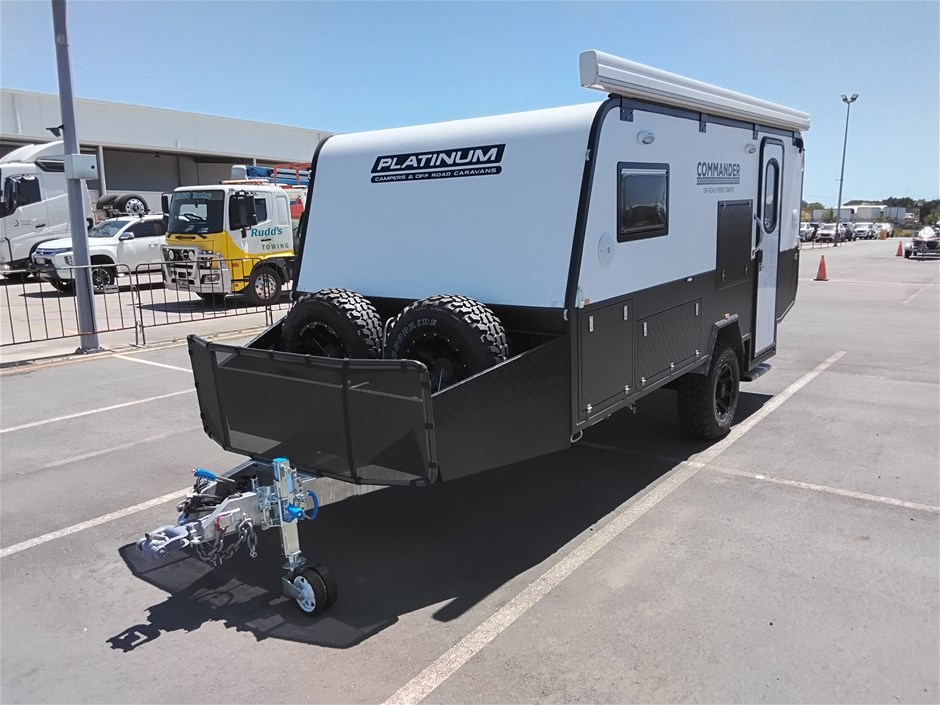 2025 Platinum Commander S2 Hybrid Caravan (14ft)