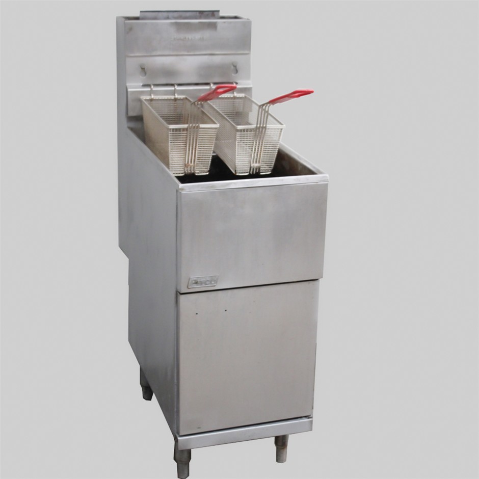 Pitco Millivot Gas Fryer Twin Basket