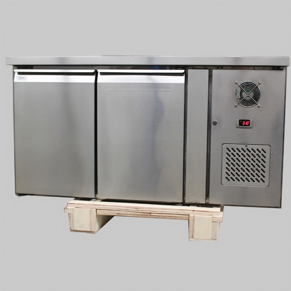 FED 2 Door Under Bench Freezer