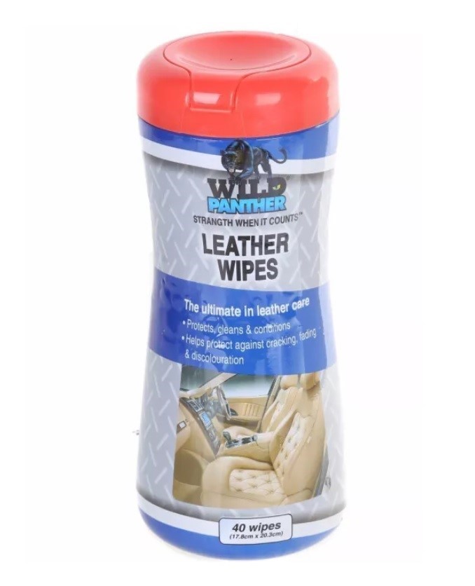 8 x MILENO WILD PANTHER Leather Wipes.
