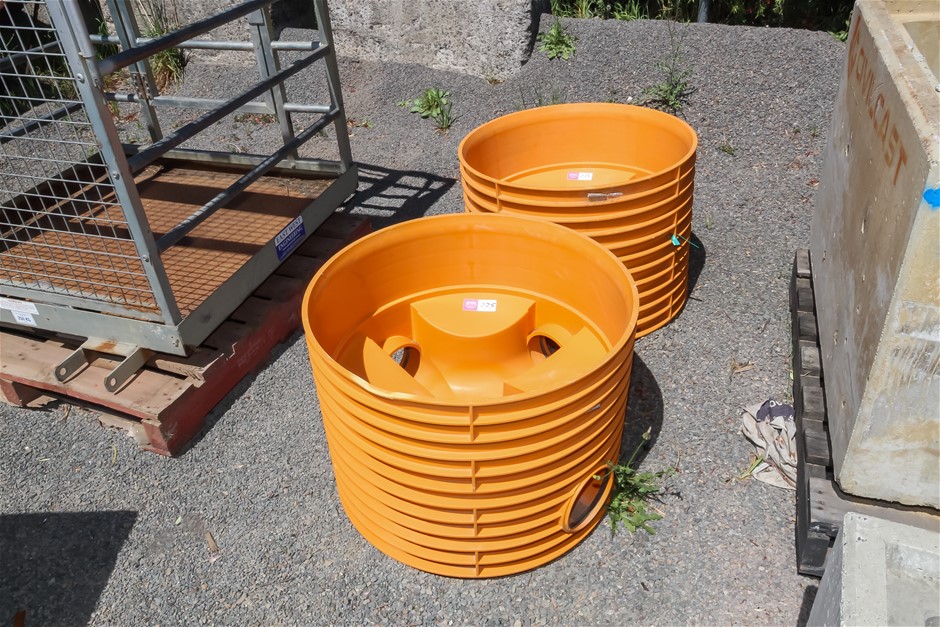 Rehau AWASHAFT Poly "6" Sewer Pit Bases