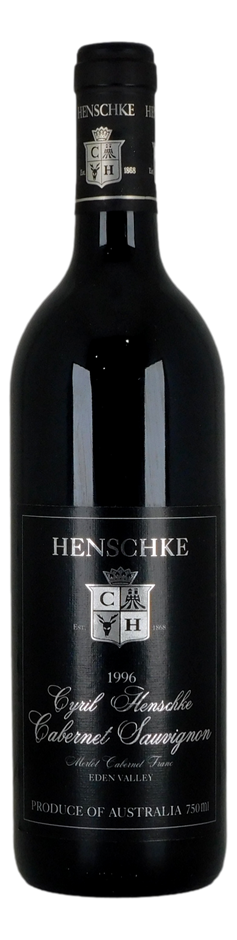 Henschke Cyrill Cabernet Sauvignon 1996 (1x 750mL), Eden Valley.
