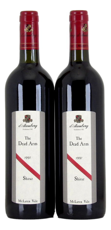 D'ARENBERG WINES The Dead Arm Shiraz 1997 (2x 750mL), McLaren Vale. 5* Prov