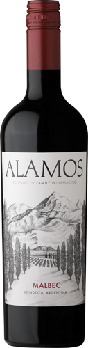 Alamos Malbec 2024 (6x 750mL), Mendoza, Argentina.
