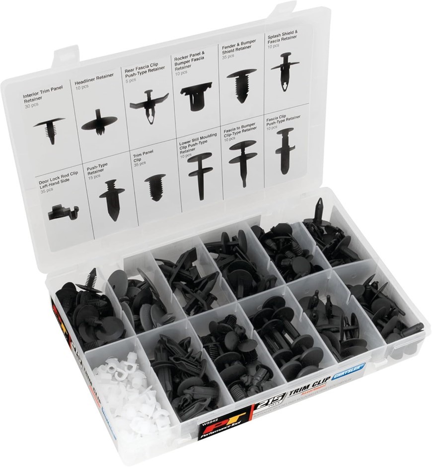 Performance Tool W5241 415 Pieces Ford Trim Clip Asst.,