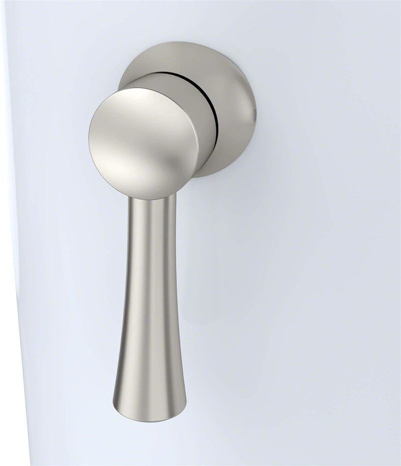 TOTON Trip Lever for Nexus Toilet, Brushed Nickel. Model  THU164#B.