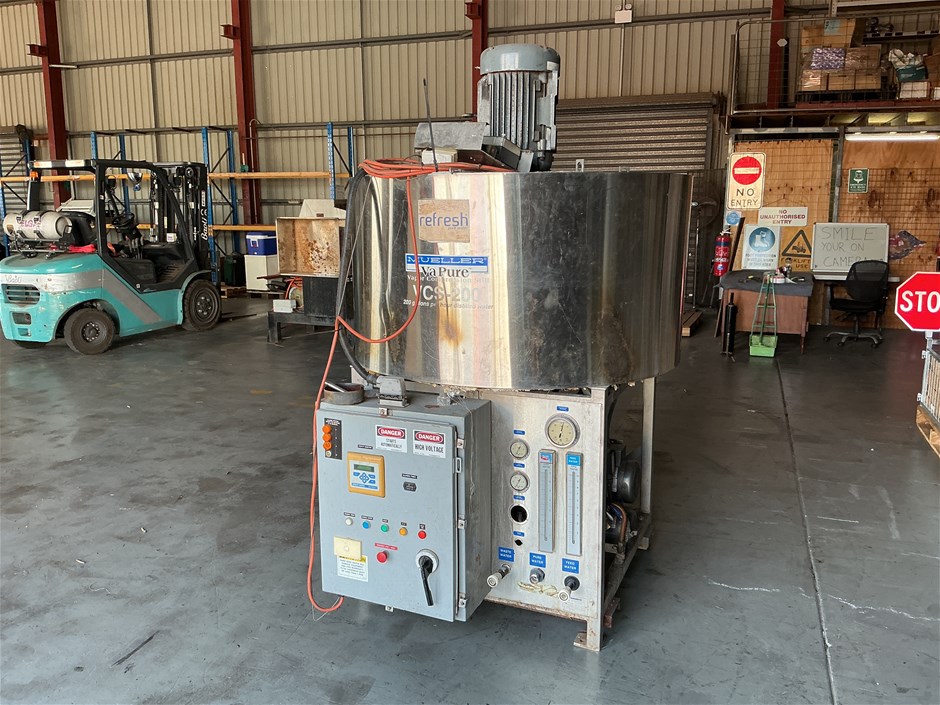 Unreserved Commercial Distiller w/ Transformer & Spare Parts