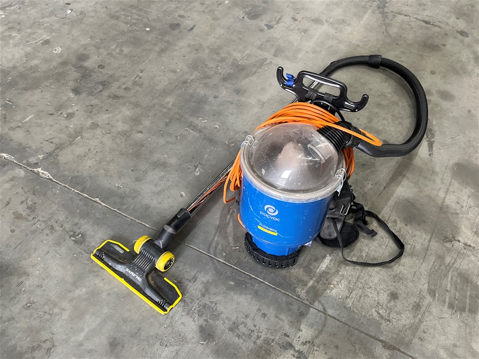 <p>Pacvac Superpro700 Backpack Vacuum Cleaner </p>
