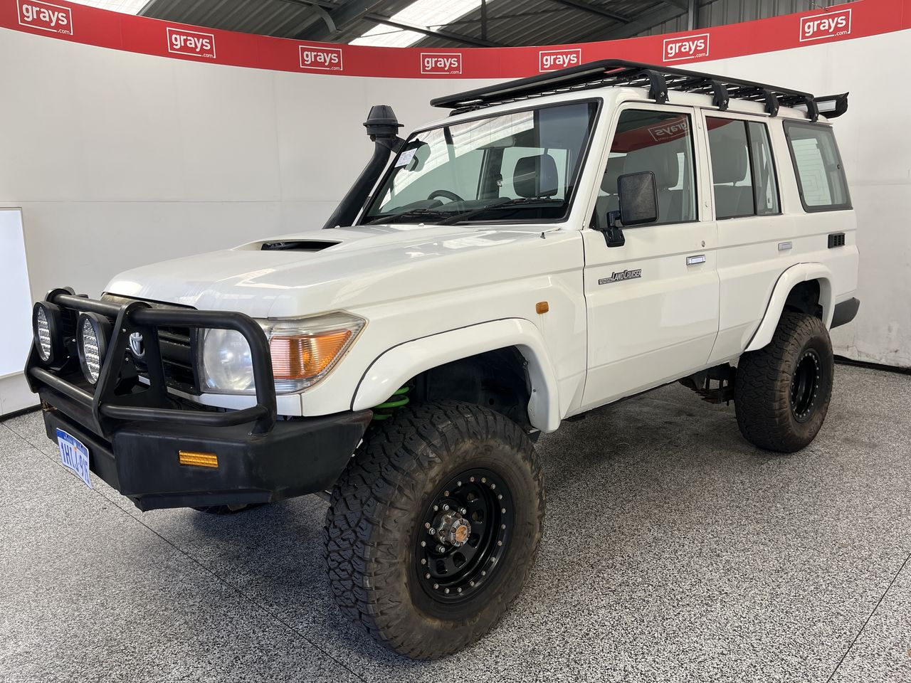 2014 Toyota Landcruiser Workmate (4x4) VDJ76R 