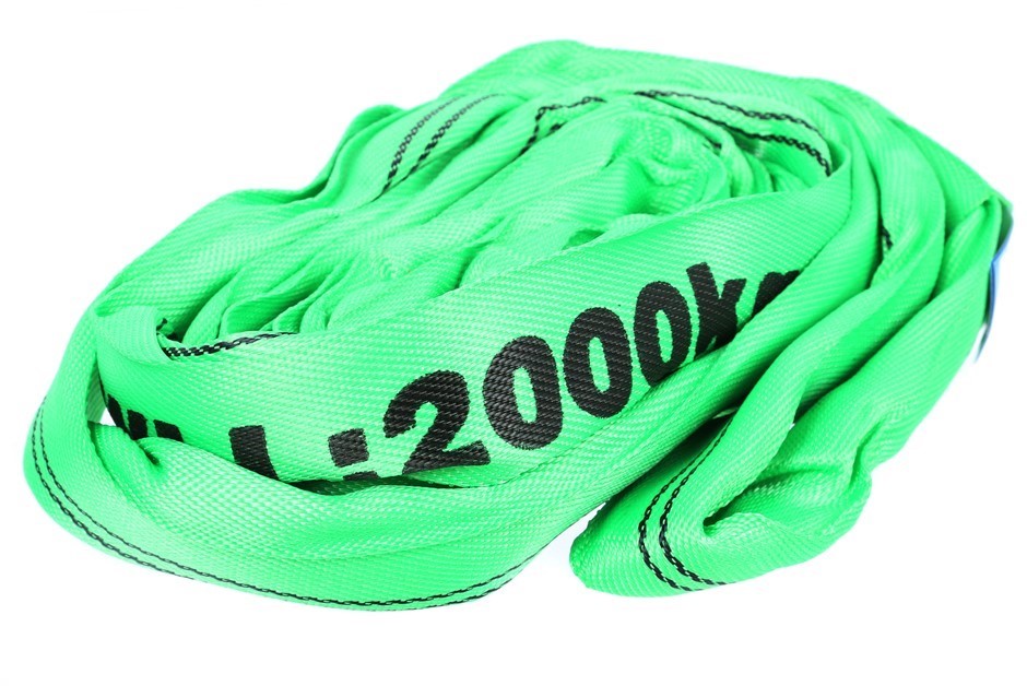 Round Lifting Sling, WLL 2000 x 2.5M (With Test Cert).