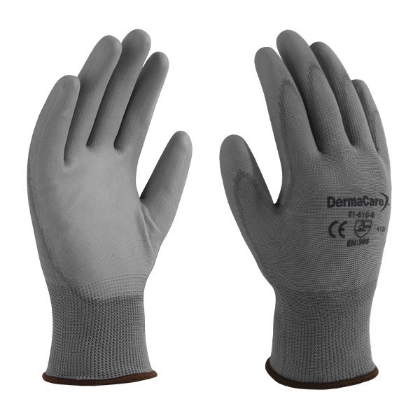 288 Pair x DERMA CARE Multi-Purpose Light Weight Gloves Size M, Machine Kni