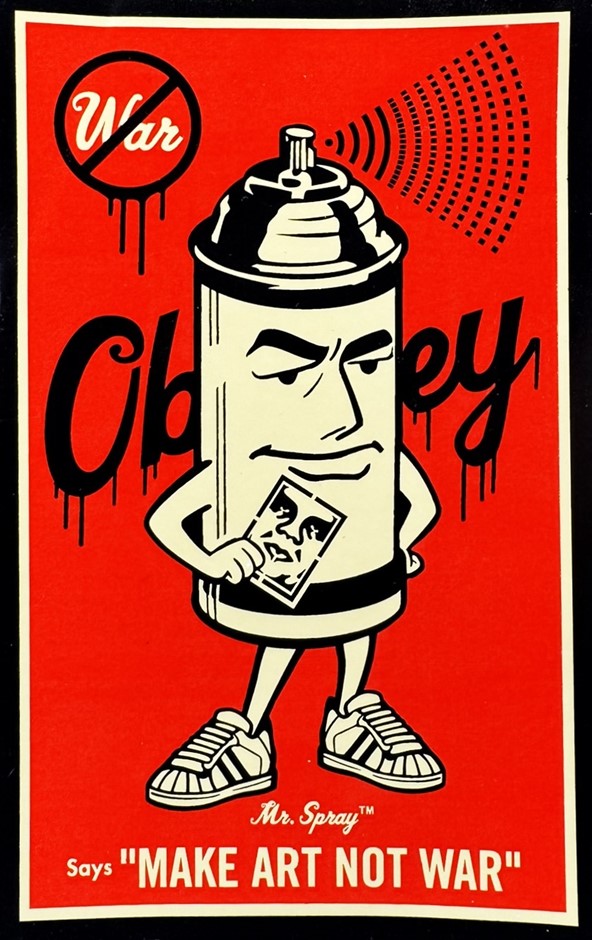 2492 No Reserve Shepard Fairey (Obey) (1970 - )