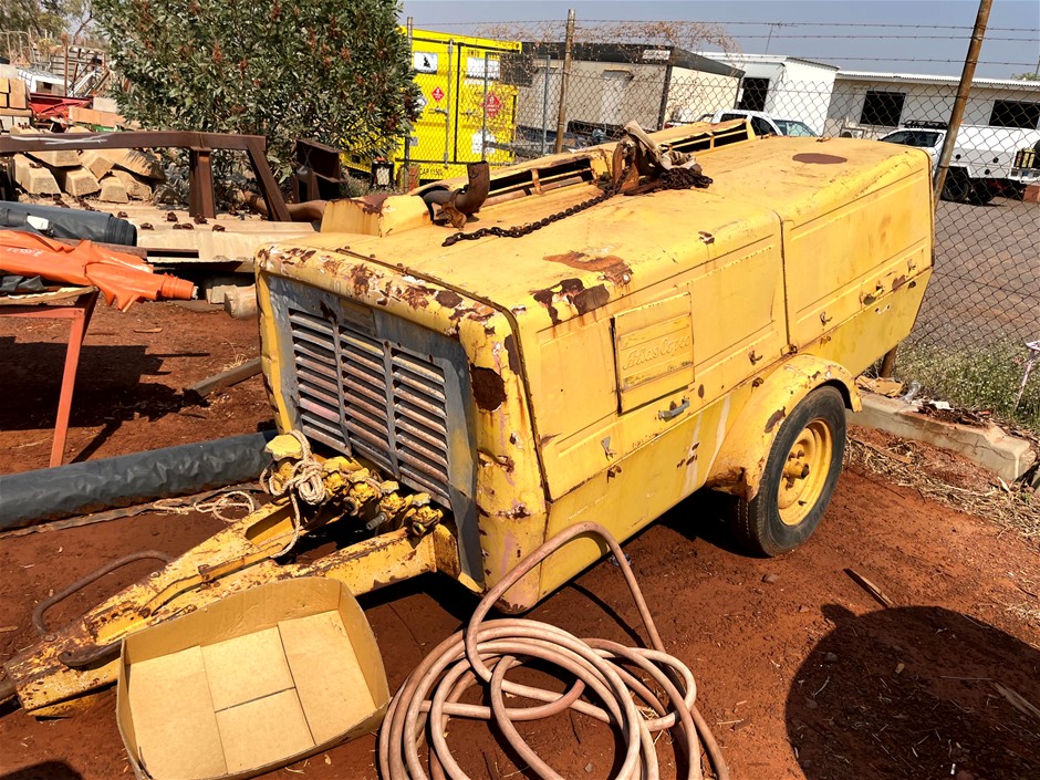 <B> Altas Copco Screw Portable Air Compressor</B>