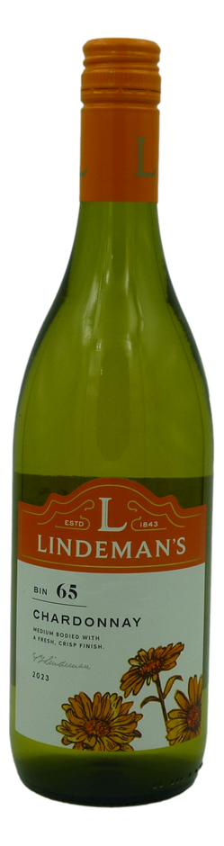 Lindemans Bin 65 Chardonnay 2023 (6x 750mL)