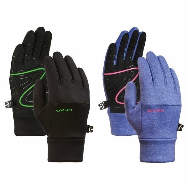 Pair x HEAD Kids' Touchscreen Gloves, Size S (4-6), Purple/Violet