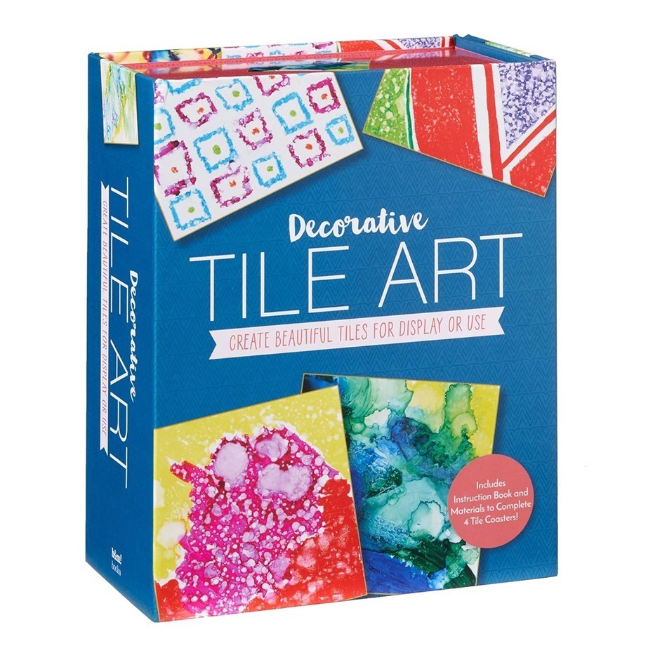 Decorative Tile Art: Create Beautiful Tiles for Display or Use. NB: outer b