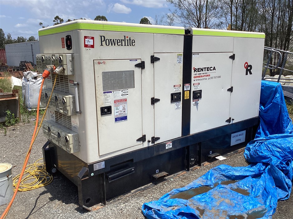Powerlite Powerlink 130kVA Generator Auction (0014-7060861) | Grays ...