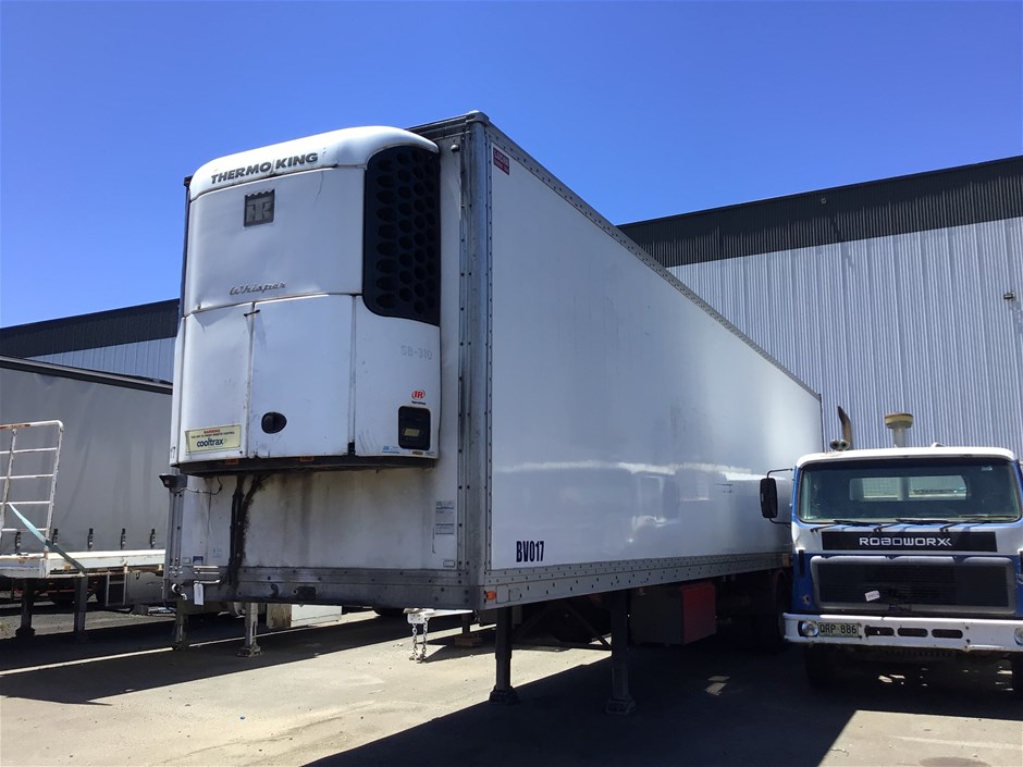 2006 Lucar & 2010 Vawdrey Triaxle Refrigerated Trailers     
