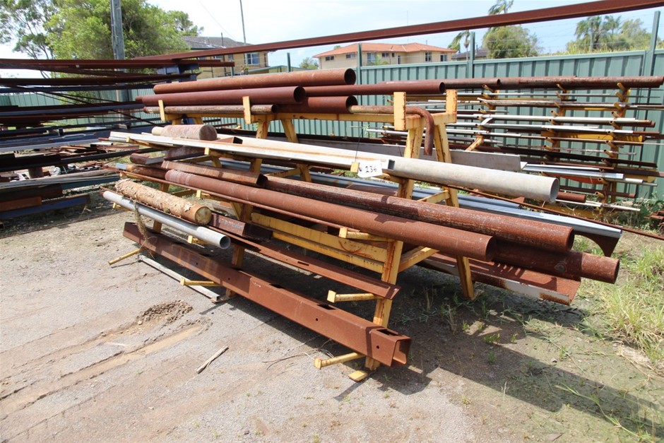 Dual Side Steel Rack & Contents Auction (0236-5061370) | Grays Australia