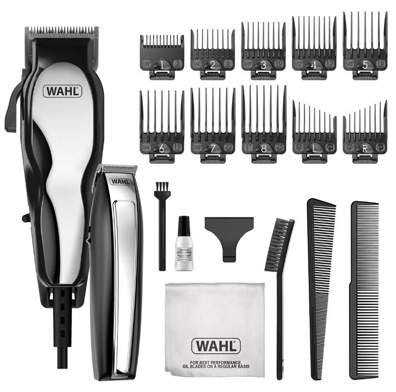 WAHL Chrome Pro Combo Hair Clipper Kit 22 Piece WA9247-2512