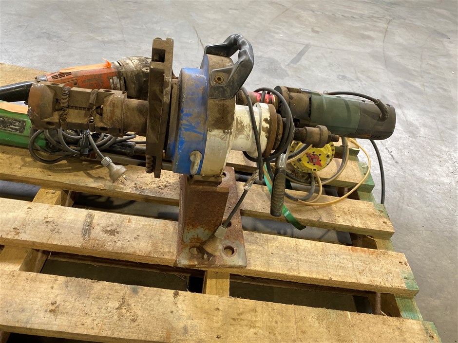 <p>Roto Edge Electric Pipe Beveling Unit with Powertools </p>