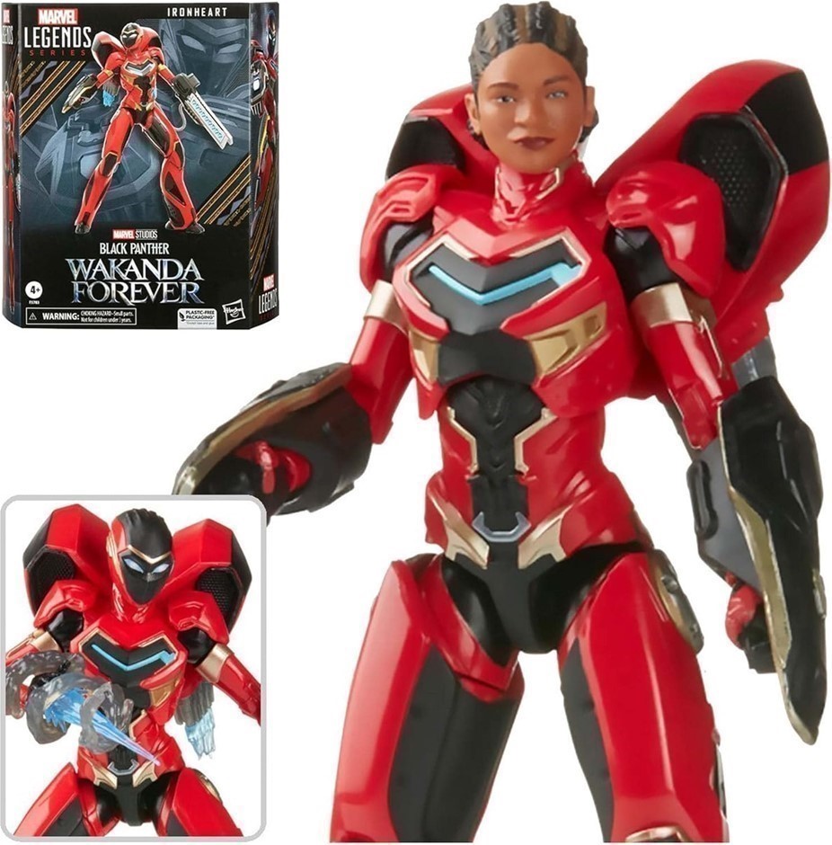MARVEL LEGENDS Series Black Panther Wakanda Forever Ironheart 6-inch MCU Ac