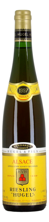 HUGEL ET FILS Vendange Tardive Riesling 1997 (1x 750mL), Riquewihr. 5* Prov