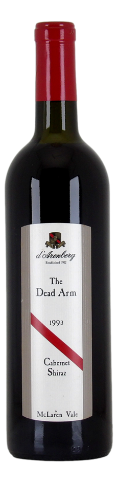 D'ARENBERG The Dead Arm Cab Shiraz 1993 (1x 750mL), McLaren Vale. 5* Prov