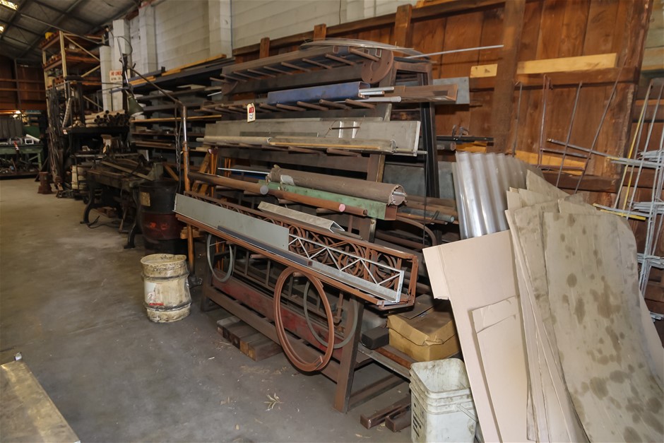 Free Standing Dual Side Rack with Contents Auction (0077-5061518 ...