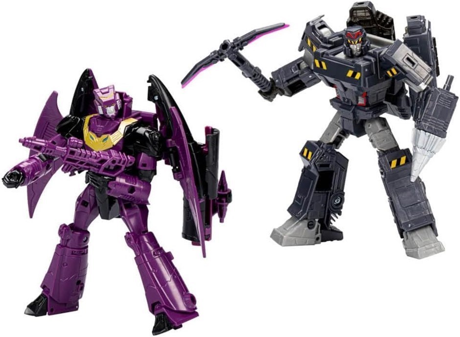 TRANSFORMERS Toys Legacy Evolution Miner Megatron & Senator Ratbat Rise of