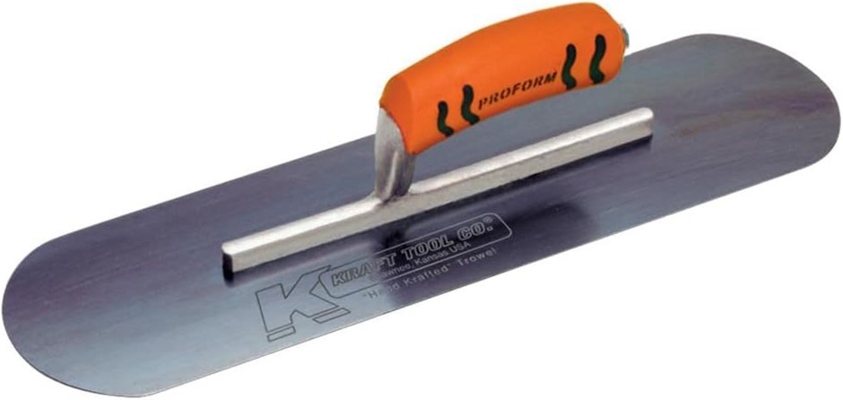 KRAFT TOOL 254 x 76mm BS Pool Trowel w/ProForm Handle, CF274BPF.