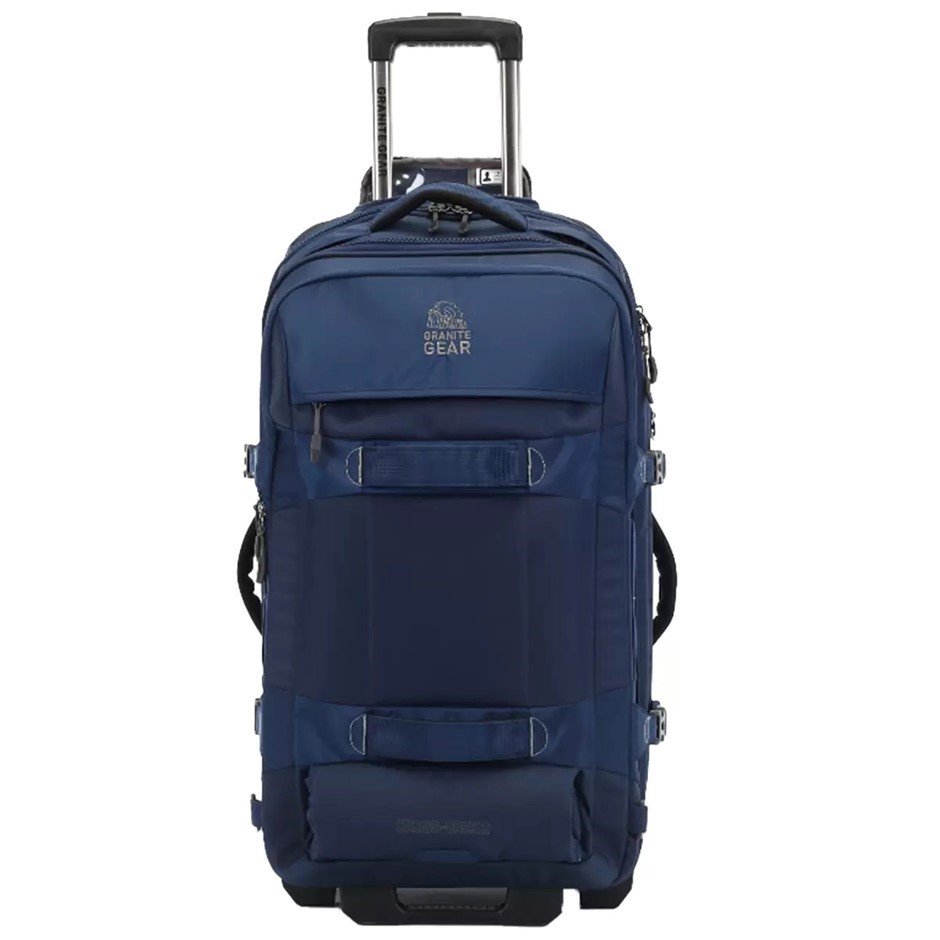 GRANITE GEAR Large Wheeled Duffel Bag, Blue, 73cm.