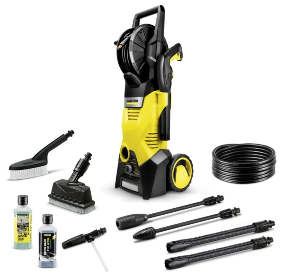 K'ARCHER K3 HR Car & Deck Kit High Pressure Washer 10m Hose Reel NB: Minor