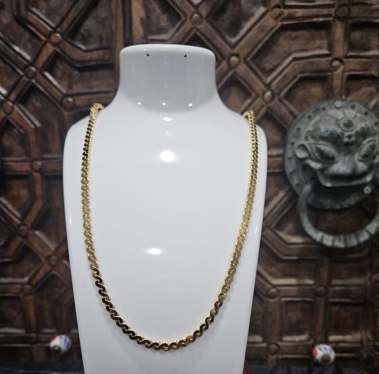 Jewelzmerchants'22K/Italy Stamps Chains & Bracelets