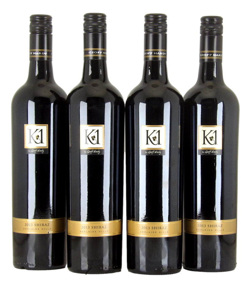 Geoff Hardy K1 Shiraz Shiraz 2013 (4x 750mL), Adelaide Hills